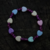 Pulseira corações pastel