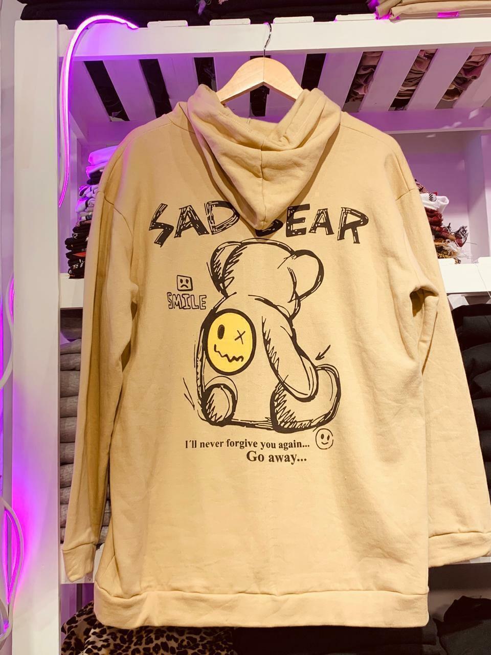 BUZO SAD BEAR Comprar en ZEBRA TEENS NIGHT