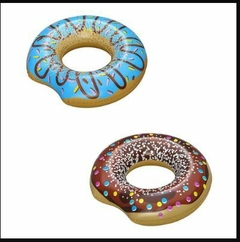 Boia Circular Inflável Donuts Duas Cores Bestway