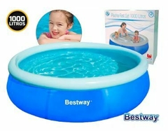 Piscina Inflável Fast Set 1000L 1,68m x 51cm Bestway - Brotec