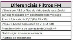 Filtro para piscina FM-25 p/ até 19 mil litros na internet