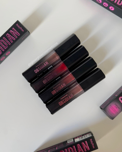 Batom líquido Crème Lip Obsidian - RubyRose Cor OCL02 - GlowGlow