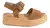 Sandalia Wedge Gamuza Camel