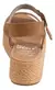 Sandalia Wedge Gamuza Camel en internet