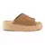 Sueco Plataforma Gamuza Camel - comprar online