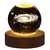 Usb night light led bola de cristal candeeiro mesa 3d lua planeta galáxia decor - FyShop