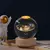 Usb night light led bola de cristal candeeiro mesa 3d lua planeta galáxia decor - comprar online