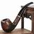 Cachimbo de Madeira Ebony com Filtro - TheOldMan