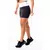 Short Fitness Academia Preto com Branco Cintura Alta REF: SV32 - comprar online