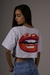 Cropped oversize -Sexy Mouth - loja online