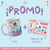 Promo Taza + Stickers Gatito Acuario