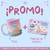 Promo Taza + Stickers Gatito Piscis