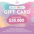 Gift Card Conexión Sideral - $20,000