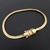 Corrente + Pulseira Grumet Flat 4mm Banhados a ouro 18k - comprar online