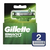 Cartuchos Repuesto De Afeitar Gillette Mach3 Sensitive 2 Un