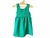 Vestido Crepe Lazo Verde 45 02 32