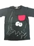 REMERA NEGRA LENGUA. 34 04 24 - comprar online