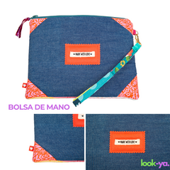 BOLSA DE MANO MUJER, Diseño único y original - Look-ya