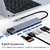 Hub Adaptador USB Tipo C 8 En 1 Linkon Para Mac Macbook Win - comprar online