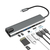 Hub Adaptador USB Tipo C 8 En 1 Linkon Para Mac Macbook Win en internet