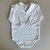 Body Feminino Princess Comprido Cellita Petit - Branco RN