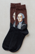 Meia divertida adulto George Washington - comprar online