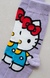 Meia divertida adulto Hello Kitty - comprar online