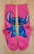 Meia divertida adulto Stitch