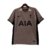 Camisa de futebol masculina do Tottenham Hotspur, modelo third 23/24, na cor bege, com detalhes em preto e logo da Nike.