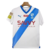 Camisa branca do Al-Hilal II 23/24, com detalhes em azul e logotipos da Puma e patrocinadores.

