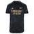 Camisa do Arsenal Away 22/23 para torcedores, modelo masculino, na cor preta com detalhes em dourado.