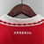 Camisa do Arsenal Home 22/23, modelo masculino, nas cores vermelho e branco, com logo e patrocinador em destaque.

