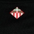 Camisa masculina do Athletic Bilbao II 22/23, modelo torcedor, na cor preta com detalhes em vermelho e logo da New Balance.

