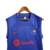 Camisa regata azul do Barcelona, modelo de treino 23/24, com logo da Nike e patrocinador Spotify

