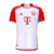 Camisa branca do Bayern de Munique, modelo 23/24, com detalhes em vermelho e logo da Adidas.