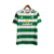 Camisa Celtic Home 22/23 Torcedor Adidas Masculina em branco e verde, com listras horizontais e logotipo da marca.