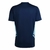 Camisa de treino masculina azul do Cruzeiro, modelo 22/23 da Adidas, com detalhes em azul claro e estrelas na parte frontal.

