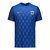 Camisa masculina azul da seleção da Finlândia, modelo 22/23, da Nike, com detalhes em padrão diagonal e escudo da seleção.