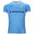 Camisa azul da Lazio I 22/23 para torcedores masculinos, com logotipo da Mizuno e patrocinador Binance.