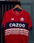 Camisa vermelha do Lille I 22/23, modelo torcedor da New Balance, com logo e patrocinador em destaque.

