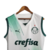 Camisa regata branca do Palmeiras II 23/24 com detalhes em verde, modelo torcedor masculino da Puma