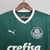 Camisa verde do Palmeiras, modelo I 22/23, fabricada pela Puma, com logo do clube e detalhes em branco.