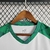 Camisa branca do Palmeiras, modelo de treino 23/24, com detalhes em verde e logo da Puma.