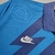 Camisa retrô azul marinho do Arsenal, modelo away de 95/96, com detalhes em azul claro e logo da Nike.

