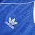 Camisa retrô azul do Manchester United da temporada 1988/1990, com detalhes em branco e logo da Adidas.

