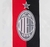 Camisa branca do AC Milan II 23/24 para torcedoras, com detalhes em preto e vermelho, logo da Puma e patrocínio Banco BPM.

