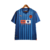 Camisa azul do Valencia CF, modelo away 23/24, com detalhes em laranja e logo da Puma.