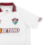 Camisa branca do Fluminense II 22/23 com detalhes em verde e bordô, patrocinada pela Betano.