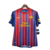 Camisa retrô do Barcelona 2011/2012 nas cores azul e grená, com detalhes em amarelo e logo da Nike.