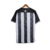 Camisa do Botafogo I 19/20 Torcedor Masculina, nas cores preta e branca, com detalhes em cinza e escudo do time.